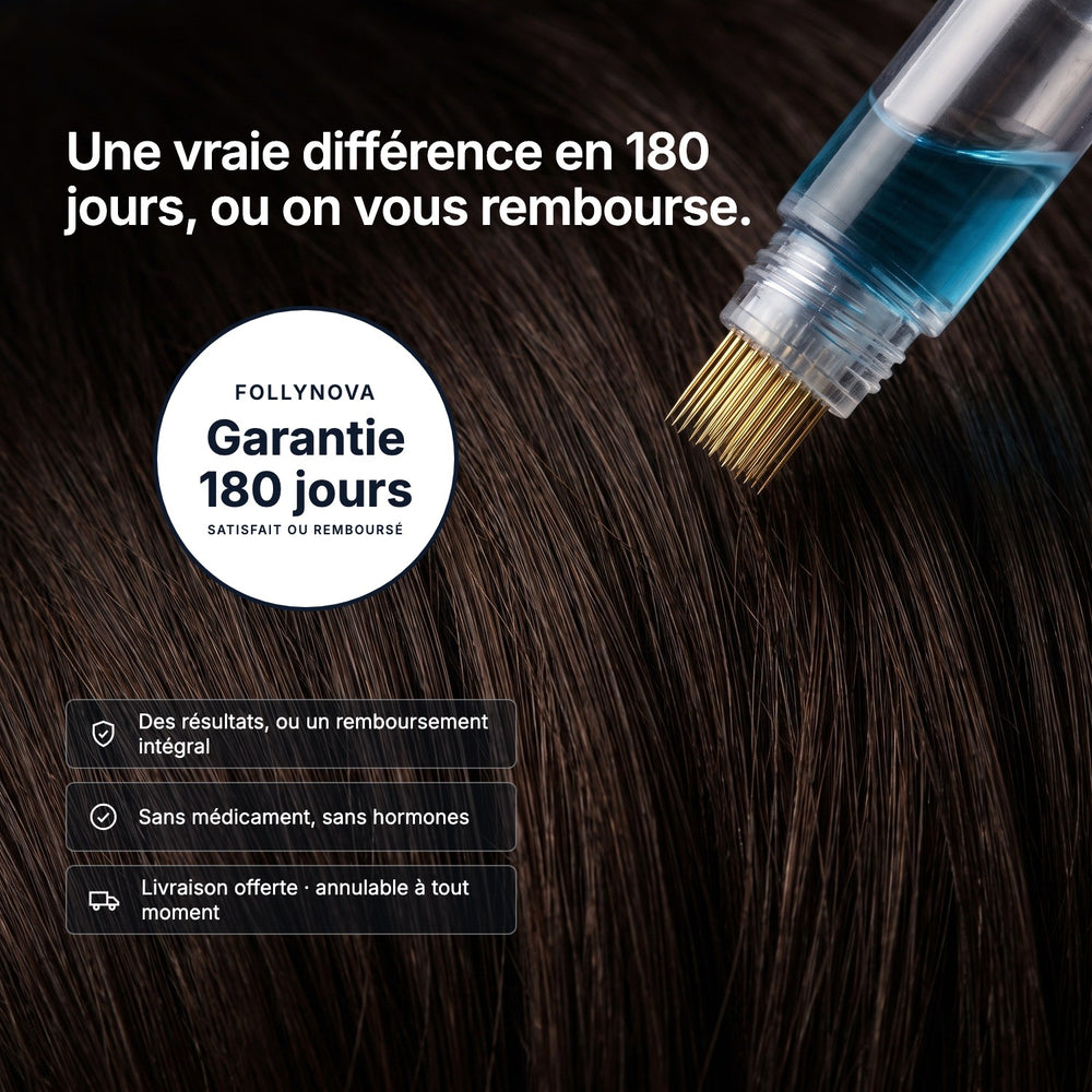 Une vraie différence en 180 jours, ou on vous rembourse
