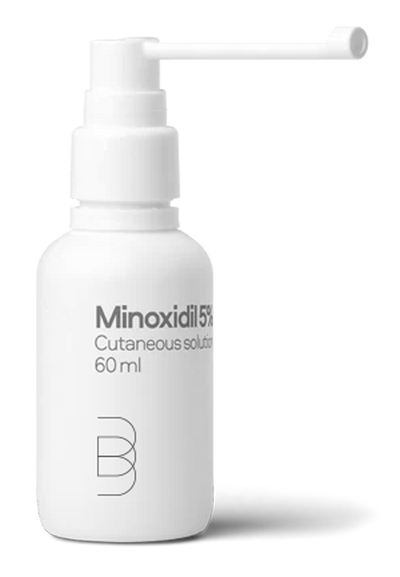 Flacon de minoxidil