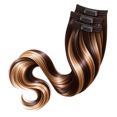 Extensions de cheveux à clips